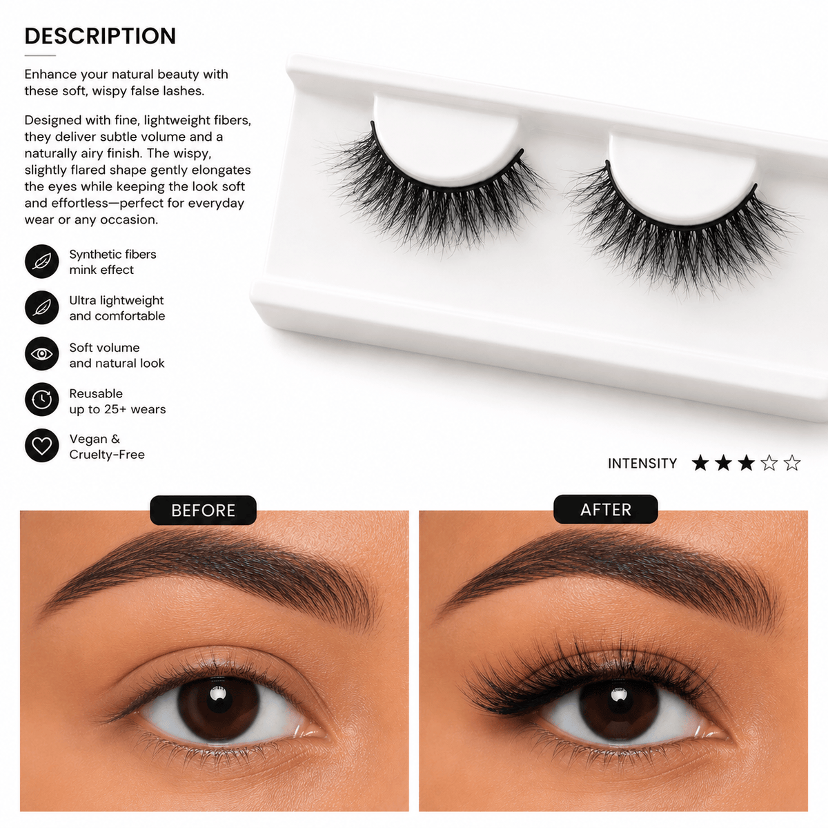 PresenceLuxury 10 -15 mm / Medium / Round Classic